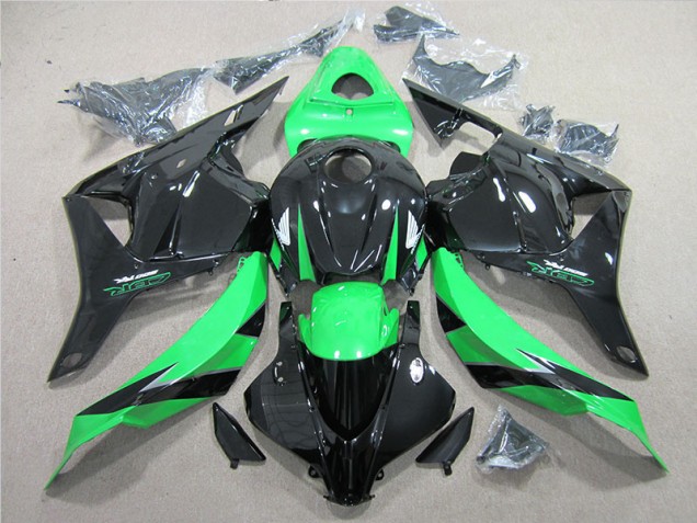 Carénage Honda CBR 600 RR 2009-2012 - Noir Vert Carénage Honda CBR 600 RR 2009-2012 - Noir Vert