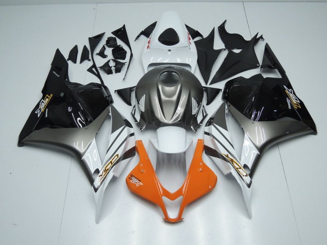 Carénage Honda CBR 600 RR 2009-2012 - Orange Gris Noir Carénage Honda CBR 600 RR 2009-2012 - Orange Gris Noir