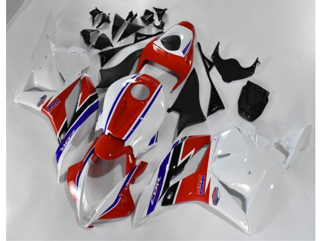 Carénage Honda CBR 600 RR 2009-2012 - Rouge Blanc Bleu