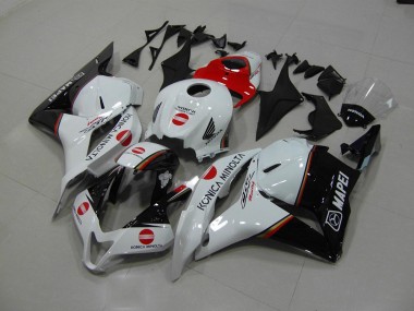 Carénage Honda CBR 600 RR 2009-2012 - Rouge Konica Minolta