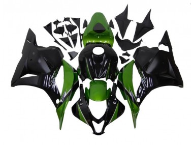 Carénage Honda CBR 600 RR 2009-2012 - Vert Noir