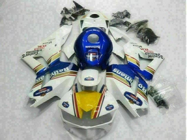 Carénage Honda CBR 600 RR 2013-2021 - Blanc Bleu Carénage Honda CBR 600 RR 2013-2021 - Blanc Bleu