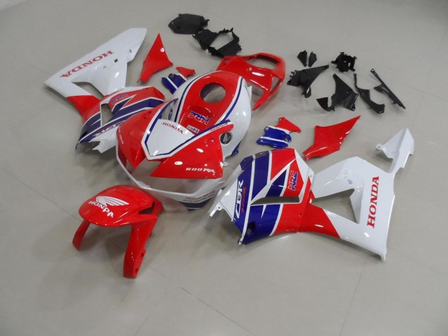 Carénage Honda CBR 600 RR 2013-2021 - Rouge Blanc Bleu HRC Carénage Honda CBR 600 RR 2013-2021 - Rouge Blanc Bleu HRC