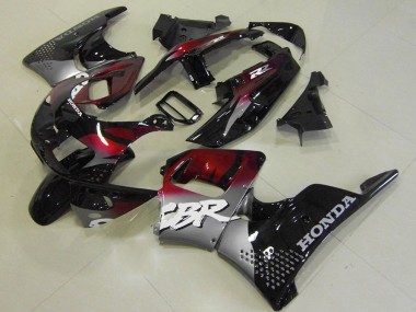 Carénage Honda CBR 900 RR 893 1996-1997 - Rouge Noir Argent