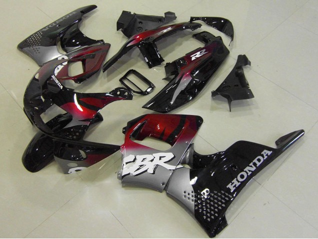 Carénage Honda CBR 900 RR 893 1996-1997 - Rouge Noir Argent Carénage Honda CBR 900 RR 893 1996-1997 - Rouge Noir Argent