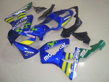 Carénage Honda CBR 900 RR 929 2000-2001 - Bleu Movistar Castrol