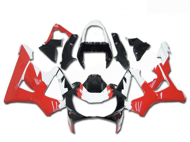 Carénage Honda CBR 900 RR 929RR 2000-2001 - Noir Blanc Rouge Carénage Honda CBR 900 RR 929RR 2000-2001 - Noir Blanc Rouge