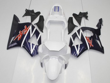 Carénage Honda CBR 900 RR 954 2002-2003 - Bleu Foncé Blanc