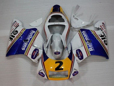 Carénage Honda NSR 250 MC28 P4 1994-1996 - Blanc Bleu Jaune