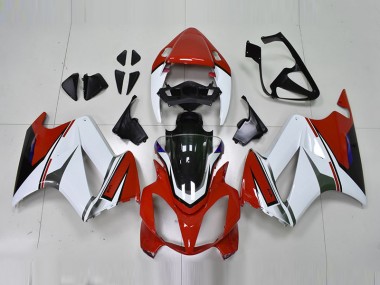 Carénage Honda VFR 800 2002-2013 - Blanc Rouge