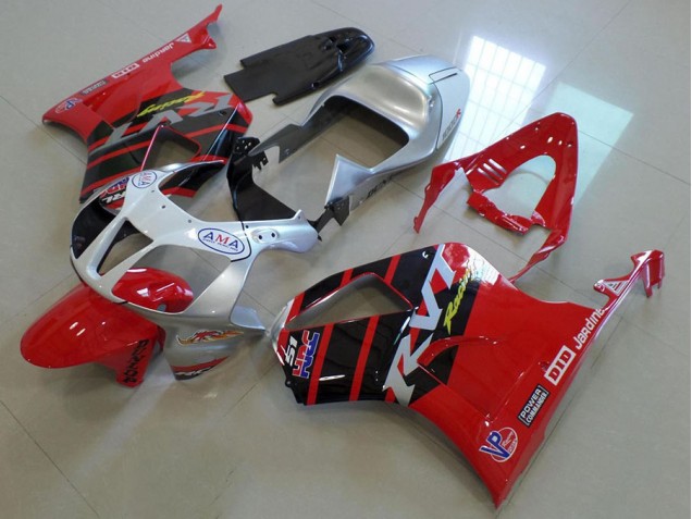 Carénage Honda VTR 1000 2000-2006 - Rouge Argent