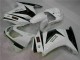 Carénage Kawasaki EX250 2008-2012 - Blanc Noir Carénage Kawasaki EX250 2008-2012 - Blanc Noir