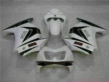 Carénage Kawasaki EX250 2008-2012 - Blanc Noir