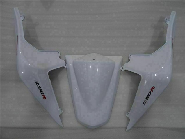 Carénage Kawasaki EX250 2008-2012 - Blanc Noir Ninja Carénage Kawasaki EX250 2008-2012 - Blanc Noir Ninja