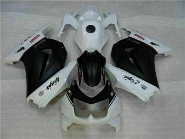 Carénage Kawasaki EX250 2008-2012 - Blanc Noir Ninja