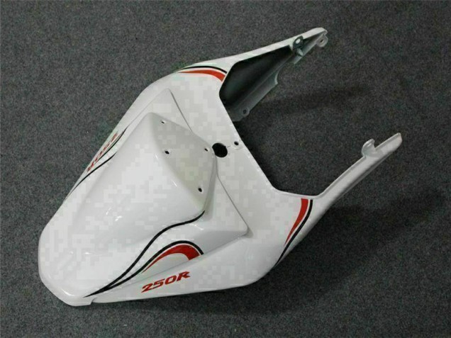 Carénage Kawasaki EX250 2008-2012 - Blanc Rouge Carénage Kawasaki EX250 2008-2012 - Blanc Rouge