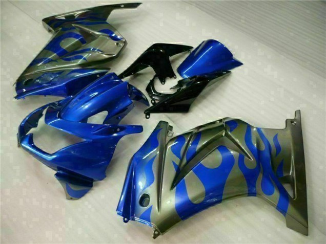 Carénage Kawasaki EX250 2008-2012 - Bleu Carénage Kawasaki EX250 2008-2012 - Bleu