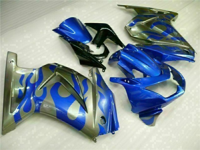 Carénage Kawasaki EX250 2008-2012 - Bleu Carénage Kawasaki EX250 2008-2012 - Bleu