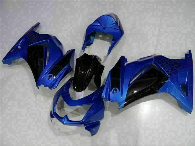 Carénage Kawasaki EX250 2008-2012 - Bleu Noir Carénage Kawasaki EX250 2008-2012 - Bleu Noir