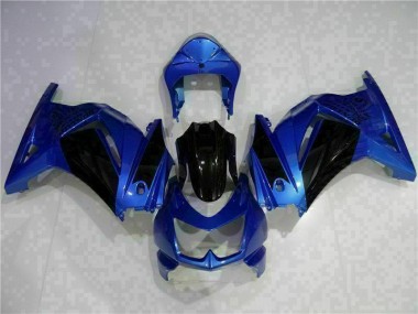 Carénage Kawasaki EX250 2008-2012 - Bleu Noir