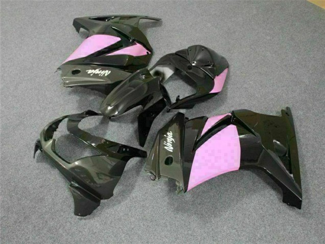 Carénage Kawasaki EX250 2008-2012 - Noir Rose Ninja Carénage Kawasaki EX250 2008-2012 - Noir Rose Ninja