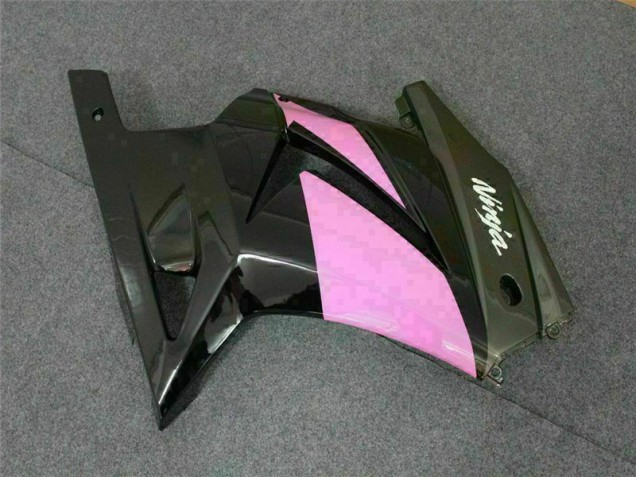 Carénage Kawasaki EX250 2008-2012 - Noir Rose Ninja Carénage Kawasaki EX250 2008-2012 - Noir Rose Ninja