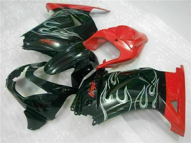 Carénage Kawasaki EX250 2008-2012 - Noir Rouge Ninja Carénage Kawasaki EX250 2008-2012 - Noir Rouge Ninja