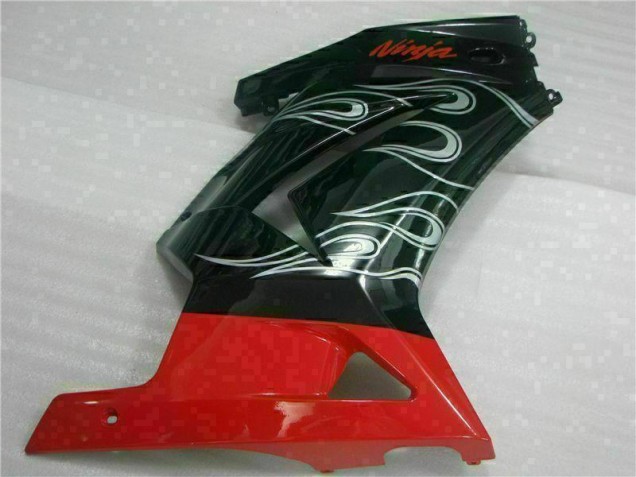 Carénage Kawasaki EX250 2008-2012 - Noir Rouge Ninja Carénage Kawasaki EX250 2008-2012 - Noir Rouge Ninja