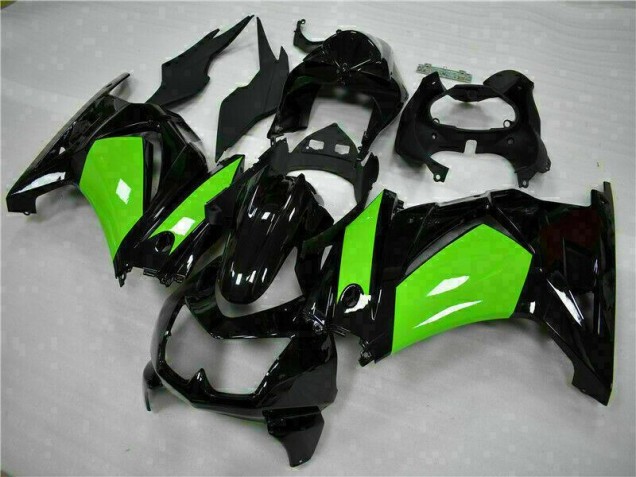 Carénage Kawasaki EX250 2008-2012 - Noir Vert Carénage Kawasaki EX250 2008-2012 - Noir Vert