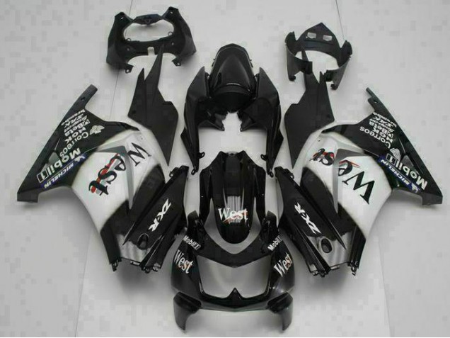 Carénage Kawasaki EX250 2008-2012 - Noir West Carénage Kawasaki EX250 2008-2012 - Noir West