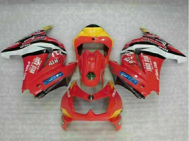 Carénage Kawasaki EX250 2008-2012 - Rouge Jaune Carénage Kawasaki EX250 2008-2012 - Rouge Jaune