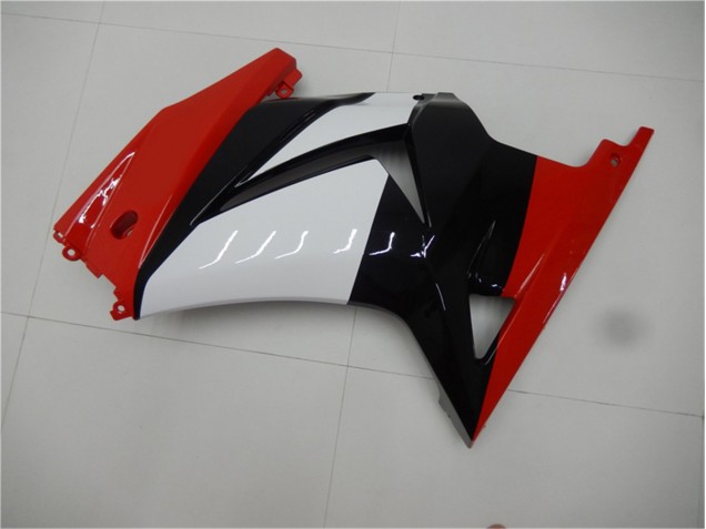 Carénage Kawasaki EX250 2008-2012 - Rouge Noir Blanc Carénage Kawasaki EX250 2008-2012 - Rouge Noir Blanc