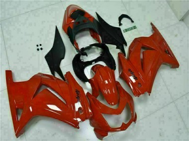 Carénage Kawasaki EX250 2008-2012 - Rouge Noir Ninja