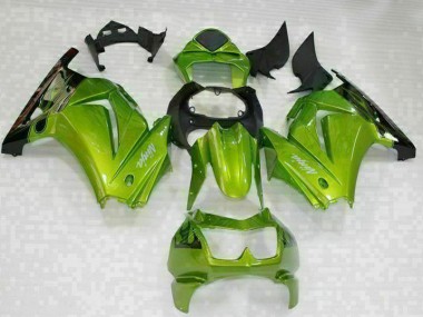 Carénage Kawasaki EX250 2008-2012 - Vert Noir