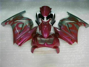 Carénage Kawasaki EX250 2008-2012 - Violet Rouge
