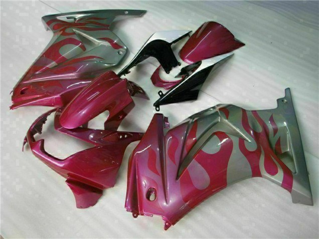 Carénage Kawasaki EX250 2008-2012 - Violet Rouge Carénage Kawasaki EX250 2008-2012 - Violet Rouge