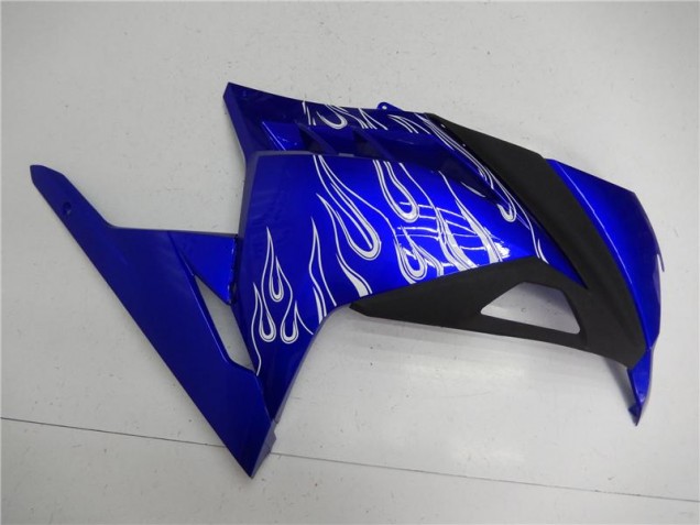 Carénage Kawasaki EX300 2013-2016 - Bleu Blanc Noir Carénage Kawasaki EX300 2013-2016 - Bleu Blanc Noir