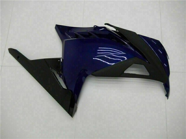 Carénage Kawasaki EX300 2013-2016 - Bleu Noir Carénage Kawasaki EX300 2013-2016 - Bleu Noir