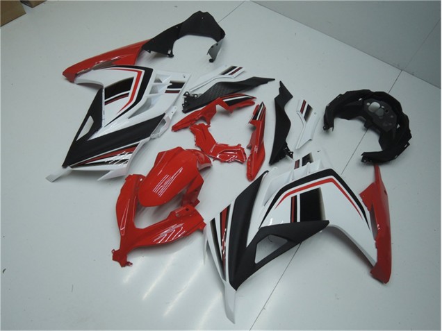 Carénage Kawasaki EX300 2013-2016 - Rouge Blanc Noir Carénage Kawasaki EX300 2013-2016 - Rouge Blanc Noir