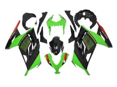 Carénage Kawasaki EX300 2013-2016 - Vert Noir