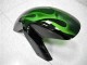 Carénage Kawasaki EX650 2006-2008 - Vert Flamme Carénage Kawasaki EX650 2006-2008 - Vert Flamme