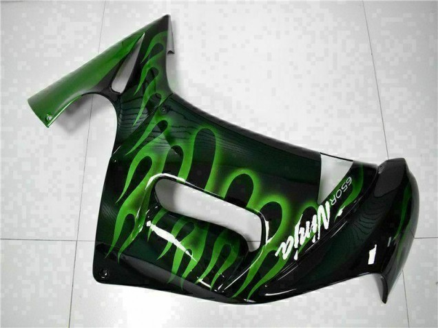 Carénage Kawasaki EX650 2006-2008 - Vert Flamme Carénage Kawasaki EX650 2006-2008 - Vert Flamme