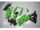Carénage Kawasaki EX650 2009-2011 - Vert Noir Carénage Kawasaki EX650 2009-2011 - Vert Noir