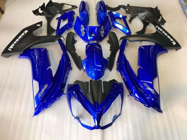 Carénage Kawasaki EX650 2012-2016 - Bleu Carénage Kawasaki EX650 2012-2016 - Bleu