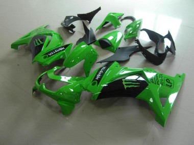 Carénage Kawasaki ZX 250R 2008-2012 - Nouveau Vert Monster