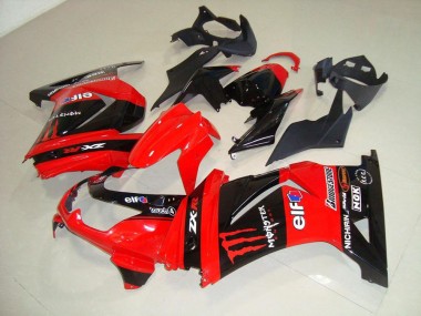 Carénage Kawasaki ZX 250R 2008-2012 - Rouge Monster
