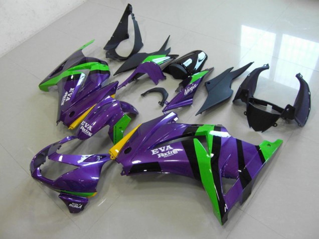 Carénage Kawasaki ZX 250R 2008-2012 - Violet EVA Courses Carénage Kawasaki ZX 250R 2008-2012 - Violet EVA Courses