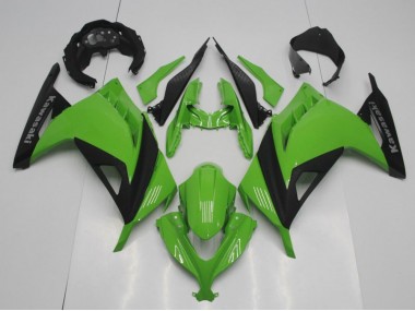 Carénage Kawasaki ZX 300R 2013-2016 - Style OEM Vert