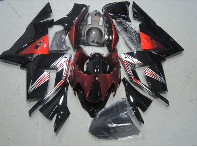 Carénage Kawasaki ZX10R 2003-2005 - Noir Rouge Carénage Kawasaki ZX10R 2003-2005 - Noir Rouge