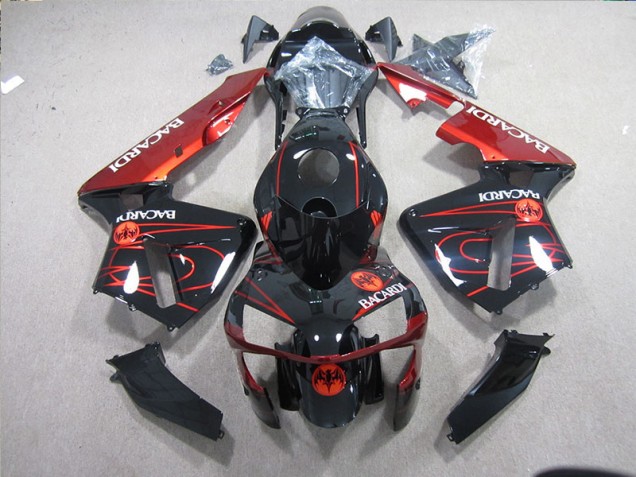 Carénage Kawasaki ZX10R 2003-2005 - Noir Rouge Racardi Carénage Kawasaki ZX10R 2003-2005 - Noir Rouge Racardi